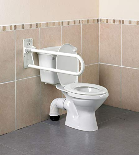 Homecraft Devon Toilettenstütze, zusammenklappbar, 53,8 cm oder 76,2 cm