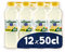 La Limonada de Font Vella Agua Mineral Natural, con Zumo de Limón, 12 x 50cl