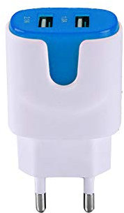 Shot Case Cargador Adaptador USB para Samsung Galaxy Tab S2 Smartphone/Tablet Azul