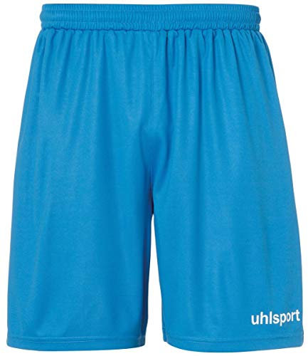 uhlsport Kinder Center Basic Ohne Innenslip Shorts, Cyan, 116