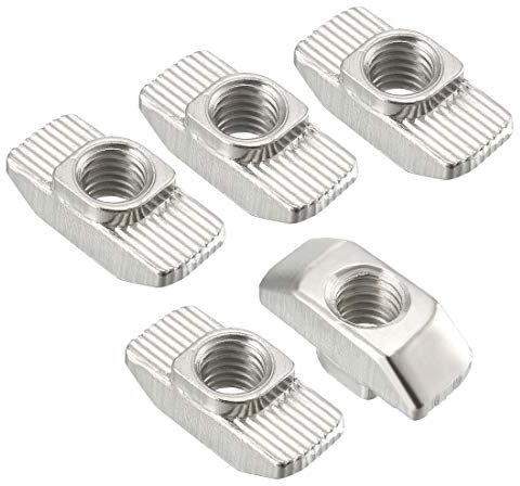 sourcing map 15Stk T-Muttern für 4040 Serie stranggepresstem Aluminium Profil M6-Gewinde