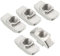 sourcing map 15Stk T-Muttern für 4040 Serie stranggepresstem Aluminium Profil M6-Gewinde