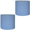 2X Putzpapierrolle 22 x 38cm ca. 110m/Rolle 2 lagig Blau R125