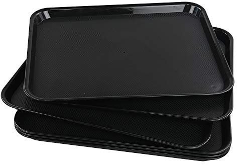 Annkky Bandejas para Servir Comida, Conjunto de 6 Bandeja Rectangular
