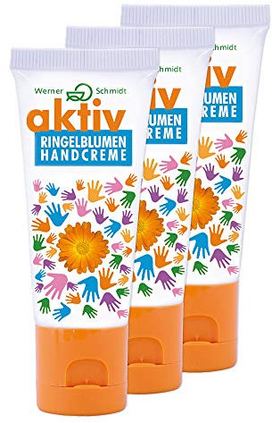 aktiv Ringelblumen Handcreme 75ml - 3er Pack