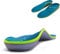 Plantar Fasciitis Arch Support Orthopedic Insoles Relieve Flat Feet Heel Pain Shock Absorption Comfortable Insoles(Size:UK-10,Length:11.42,Green)