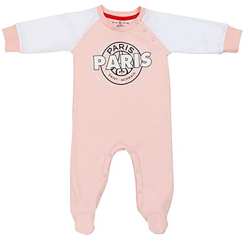 Paris Saint-Germain Grenouillère Pyjama bébé Fille PSG - Collection Officielle 24 Mois