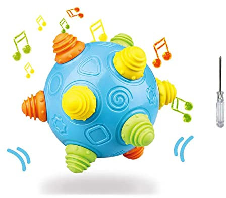 Balle de danse pour bébé - Jouets rebondissants - Boules de développement sensoriel - Jeu éducatif précoce pour enfants et tout-petits