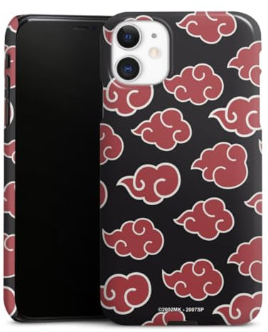 Premium Case kompatibel mit Apple iPhone 11 Smartphone Handyhülle Schutzhülle glänzend Naruto Shippuden Pattern Akatsuki