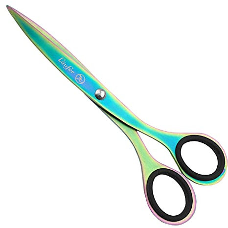 Läufer 87225 Multifunktionsschere, Design Universalschere, Titanbeschichtung, farbig, für Rechtshänder
