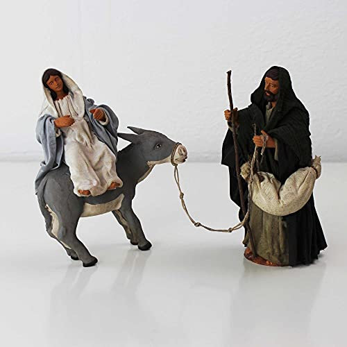mitienda mit Liebe gemacht Krippenfiguren Herbergssuche 17 cm