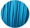 LEDSone 16.4ft Vintage 2 Core Round 18 Gauge Light Blue Cable Fabric Cloth Covered Electrical Wire, 5m 2 conductors Lamp cable Modern Cloth Covered Wire for Pendant Light Bulb Industrial DIY Project.