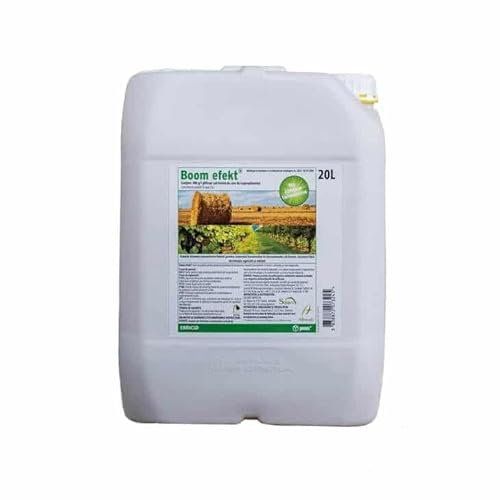 Boom Efekt 20 lt Erbicida a base Gliphosate sistemico, in post-emergenza delle infestanti, per il controllo delle specie monocotiledoni e dicotiledoni.