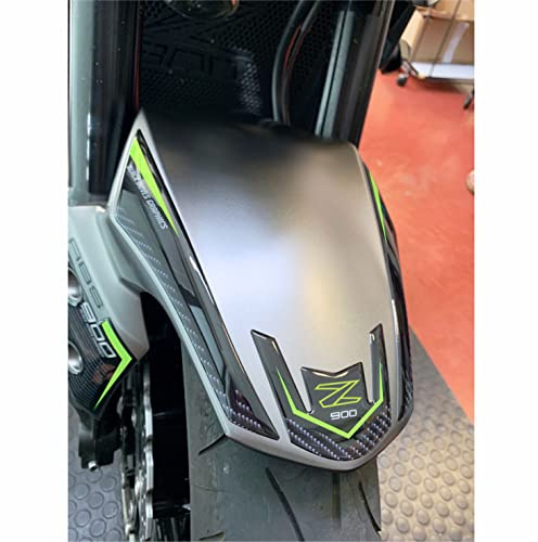 Adhesivo resinado protector guardabarros compatibles con moto Kawasaki Z900 Z 900 (protección guardabarros)