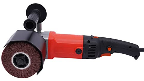 Satiniermaschine Messerschleifmaschine Bürstenschleifer Polierwalzenschleifer 1.4kw, Zur Bearbeitung von Edelstahl, Gusseisen, Aluminium, Buntmetallen, Kunststoffen, etc.