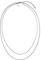 Purelei® Two Layers Kette Damen (Silber) – Halskette Damen aus langlebigem Edelstahl – Wasserfeste Kette mit Anhänger – 40-45 cm Länge verstellbar – Halskette für deinen individuellen Look