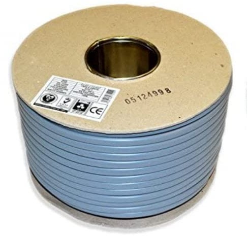 6.0mm 6242Y T+E Twin & Earth Cable, Shower Cooker Cable BASEC Approved 50Mtr Drum