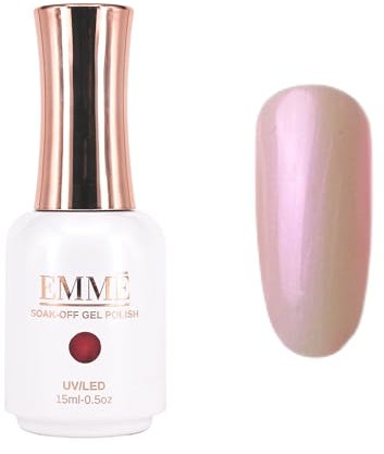 CÔEM - Premium Gel UV Nagellack langanhaltend für UV-Lampe - Gellack Shellac 400 Farben - Professioneller & Glänzender Look - Nail Polish schnelltrocknend & deckend - Gelnagellack 15ml GP268 rosa
