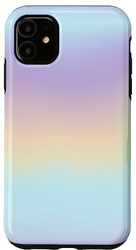 iPhone 11 Pastel Watercolour Rainbow Gradient Case