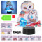 Starnearby DIY Diamond Painting Eule Deko, 5D Diamant Painting Kreative Nachtlicht Bastelset Diamantmalerei Kunst Set, Ornamente Geschenke für Anfänger Hausgeschenk Deko für Mädchen (Eule A)