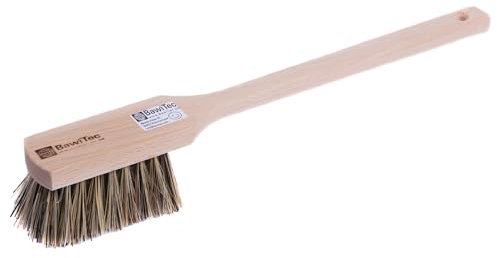 BawiTec Stielbürsten Reinigungsbürsten Schrubberbürsten Handbürsten Harte Borsten weiche Borsten Holzbürsten Verschiedene (Natur Union 1x XL)