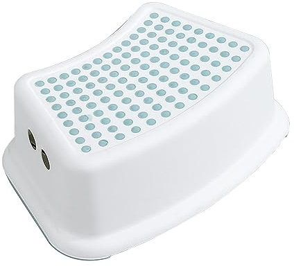 35 × 25 × 15 cm - Marchepied de toilette pour enfant - Antidérapant - Pot de salle de bain stable - Tabouret de toilette pour enfants - Tabouret haut - Tabouret pour adultes - Salle de bain