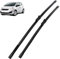 GZCSsm Scheibenwischer Vorne Set für Kia Venga 2009–2019, 26+14, Wischerblätter Windscreen Wipers Ersatzwischblätter Autoteile