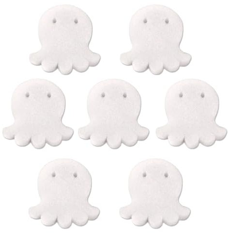 JKELPV Kit d'entretien kit Nettoyage Accessoires pour Piscine en Forme de Poulpe pour Jacuzzi, Boules de saleté, écume, nettoyant, éponge absorbante pour Huile(Octopus)