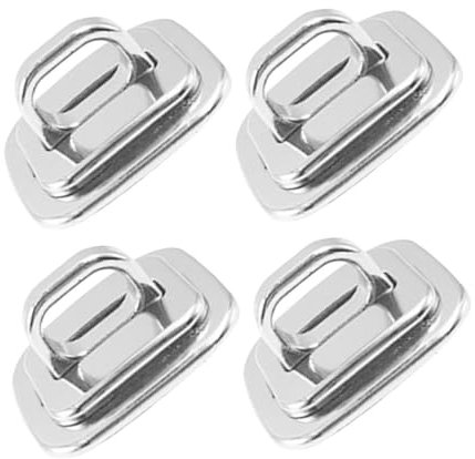 UKCOCO 4pcs Laptop Security Lock Plate Computer Locking Station for Easy Effortless Multi Compatibility for Office Study and Travel Use