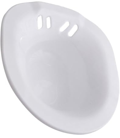 Hemobllo Sitzbad aus Kunststoff für Frauen und Senioren Bequemes Sitzen Passend für Toiletten zur Wochenbettpflege und Intimhygiene