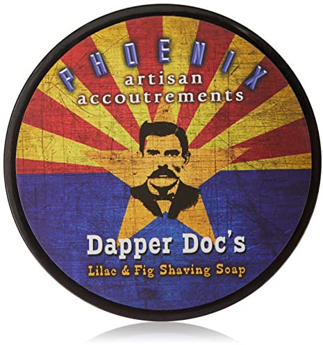 Phoenix Artisan A. Dapper Doc Accoutrements Rasierseife, 114 g, einzigartig, Standard