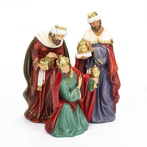 Roman römischen 7pc ST 26 cm Krippe W/stabil Hintergrund