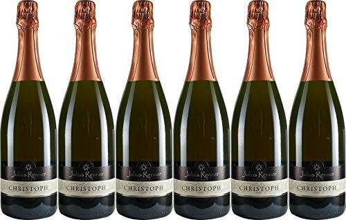 Julius Renner Pinot Rosé Sekt Christoph Sekt Brut (herb) (6 x 0.75 l)
