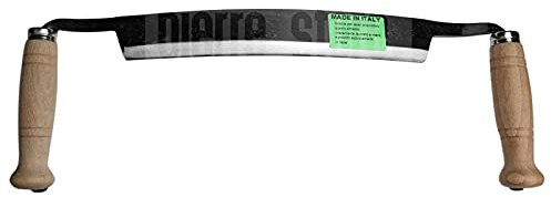 COLTELLO A DUE MANI CURVO PER CORTECCIA 26CM