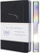 Dotted Notebook Dot Grid Journal Zodiac Collection A5 Hardcover 160 Pages, Size 5.7X8.2 Inch, 180 GSM Bamboo Paper, 5 X 5mm Dots Colored Silver Edges - (Aries)