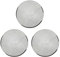 Whisverse Lot de 3 grilles de cuisson rondes professionnelles pour four à pizza et barbecue en anti-adhésive (30,5 cm)