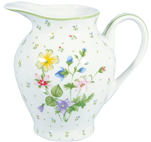 GreenGate Fiola Milchkännchen rund White 12cm