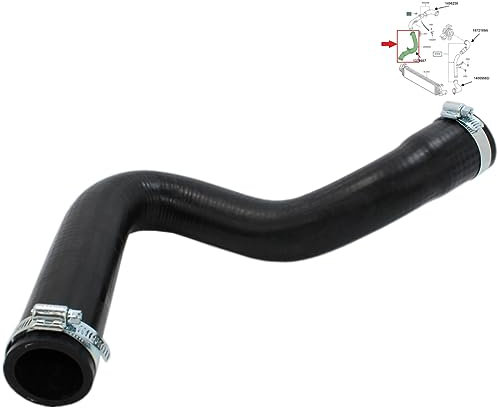 BIAREN Intercooler - Tubo de manguera turbo para Ford Focus C-Max Focus Mk2 C-Max 1.8 TDCI 115 HP 1374657 4M516K863AD