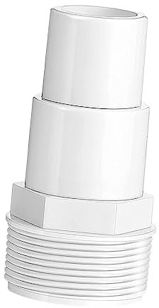 Gralara Adattatore per Tubo Flessibile per Piscina Fuori Terra Connettore di accoppiamento per Tubo Flessibile per Piscina Raccordi per Tubi filettati