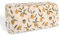 Borsa cosmetica in cotone al limone | Borsa Quilted | Borsa per trucchi | Limoni | Borsa per il trucco fatto a mano | S & L, Limoni, S (17x9x11cm), Beauty case con chiusura lampo