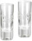 1. FC Köln Glas - Relief - Schnapsglas | Pilstulpe | Weizenbierglas | Bierkrug | Trinkglas ItemShape Schnapsglas 2er Set
