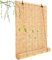Bambus Rollo, Outdoor Bambusrollo 70% Verdunkelung Bambus Jalousien, Sichtschutz Raffrollos, Küchenjalousien for Balkon Terrassentüren Dekorative Fenster(60x80cm/24x32in)