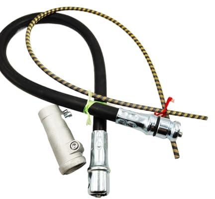 KEMKEY Conjunto de eje flexible for cortadoras de césped, núcleo de eje flexible for desmalezadoras de mochila, núcleo de eje flexible for desbrozadoras, ejes de transmisión de mangueras universales(6