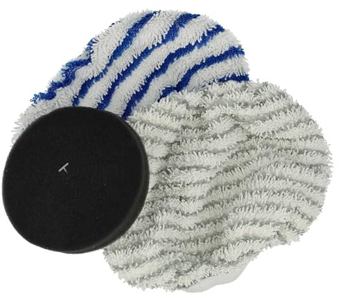 vhbw 3-TLG. Set kompatibel mit Rowenta CLEAN & STEAM RY7535*, RY7517*, Revolution RY7777*, Revolution RY7757* Dampfreiniger