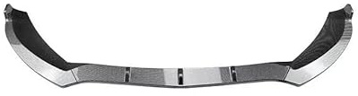 For Auto Perfectionists UK Front Spoiler Compatible With Mercedes C Class AMG Line C43 W205 C205 2014-2018 ABS Carbon Fibre