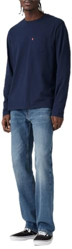 527 Slim Boot Cut Blue Tunes