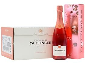 Taittinger - Brut Prestige Rose NV - Champagne 75cl x 6 12% ABV (Case Of Six)