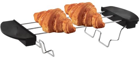YWKJDDM Stainless Steel Toast Rack, Bread Toast Rack, Bun Attachment for Toaster Cooling Rack, Can Be Used for Cooling Bread, Sandwiches, Croissants
