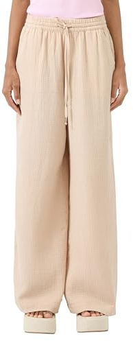 QS Musselin-Hose mit Wide Leg