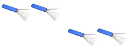 TOPBATHY 2 Sätze Teiliges Vergaserreinigungsset Aus Carbon Jet Cleaner Und Werkzeug Für Motorräder Geeignet Für Verschiedene Düsen Und Schwer Zugängliche Stellen 3 Stück * 2